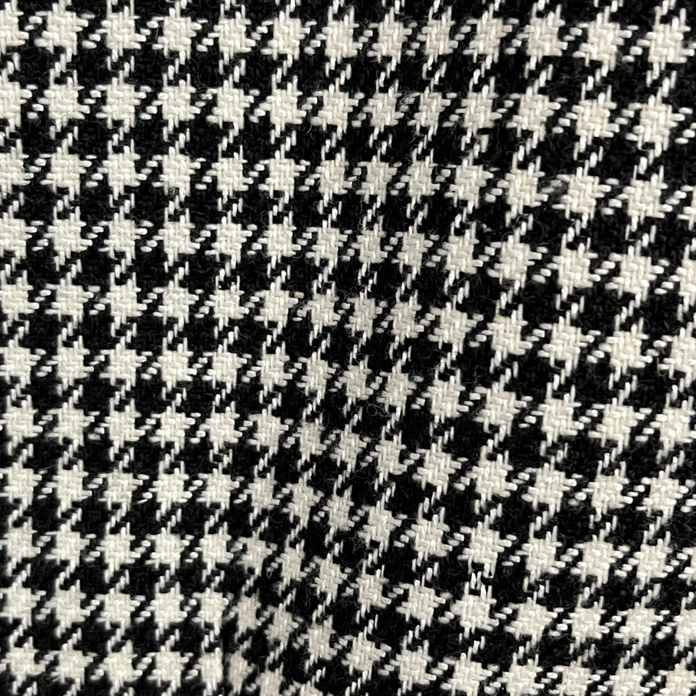 Leslie Fay Blazer‎ Womens 8P Black White Houndstooth 90s Vintage Office Tailored - Picture 11 of 16